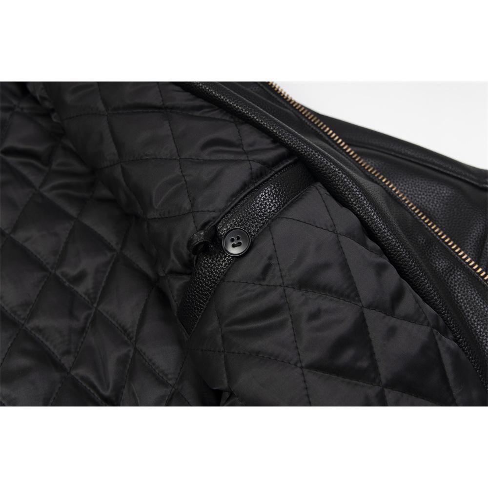 加厚 保暖 潮流 PU皮 皮革 Jacket 夾克 外套-細節圖3