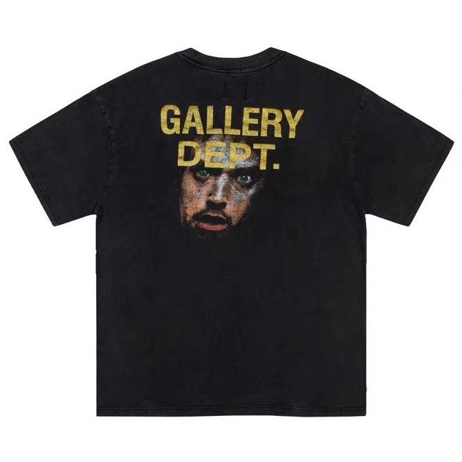 復古 水洗 字母 燙金 汽車 人臉 gallery dept 潮流 上衣 T-SHIRT 短袖TEE-細節圖5