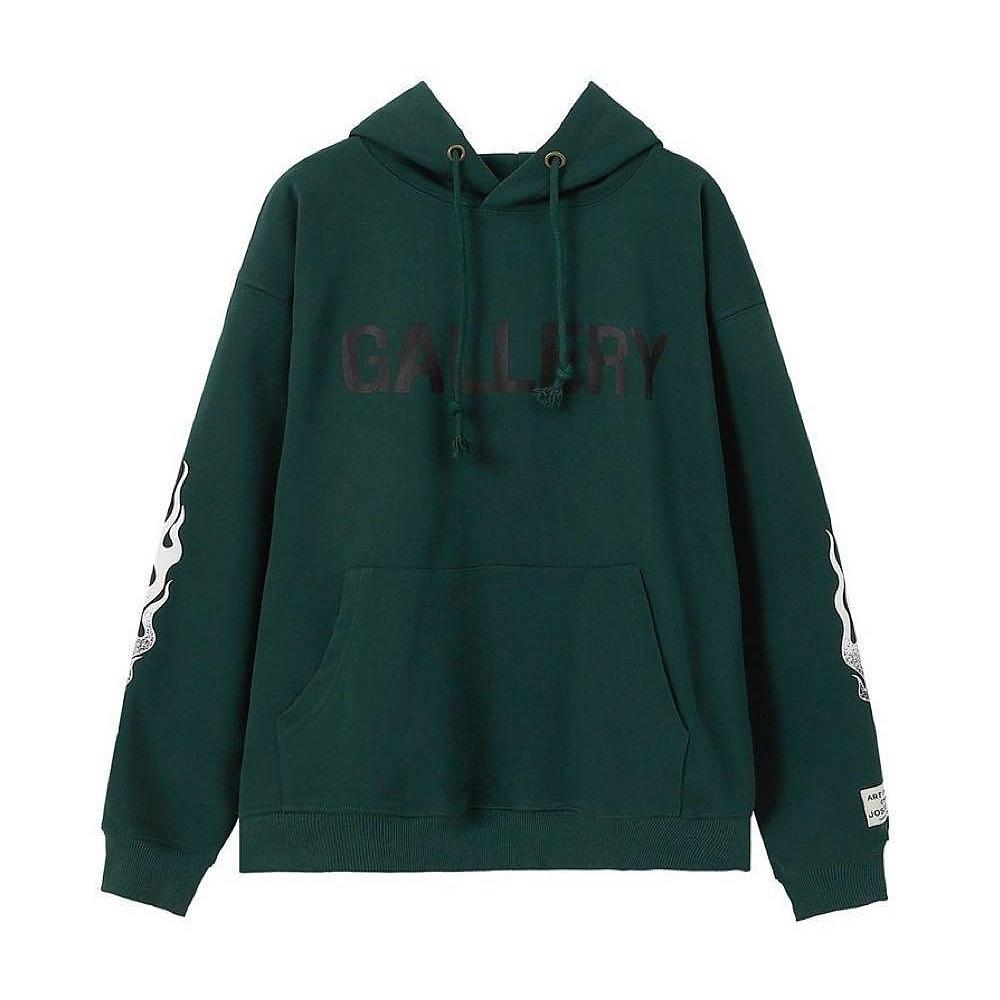SWEATSHIRT HOODIE FLAMES 火焰 gallery dept 上衣 連帽 帽TEE 長袖-細節圖5