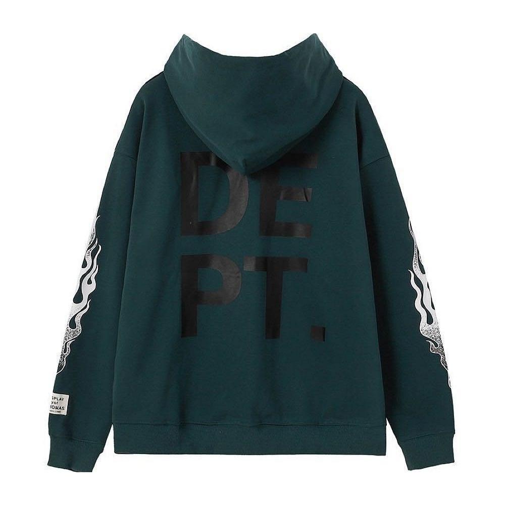 SWEATSHIRT HOODIE FLAMES 火焰 gallery dept 上衣 連帽 帽TEE 長袖-細節圖6