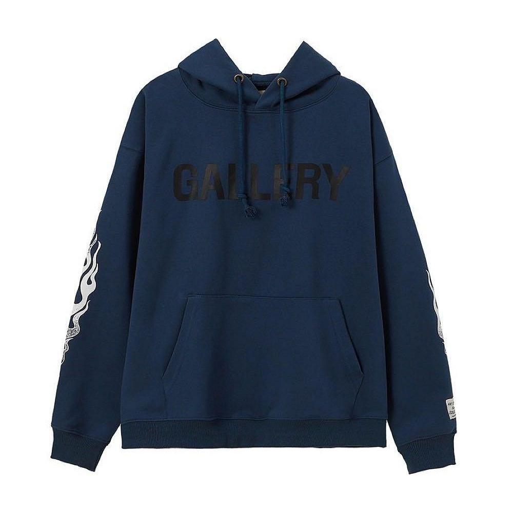 SWEATSHIRT HOODIE FLAMES 火焰 gallery dept 上衣 連帽 帽TEE 長袖-細節圖7