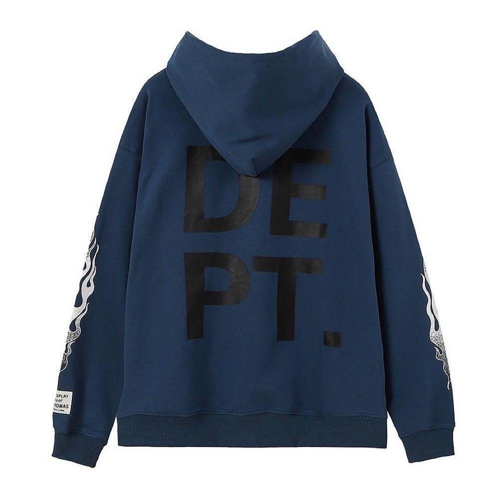 SWEATSHIRT HOODIE FLAMES 火焰 gallery dept 上衣 連帽 帽TEE 長袖-細節圖8