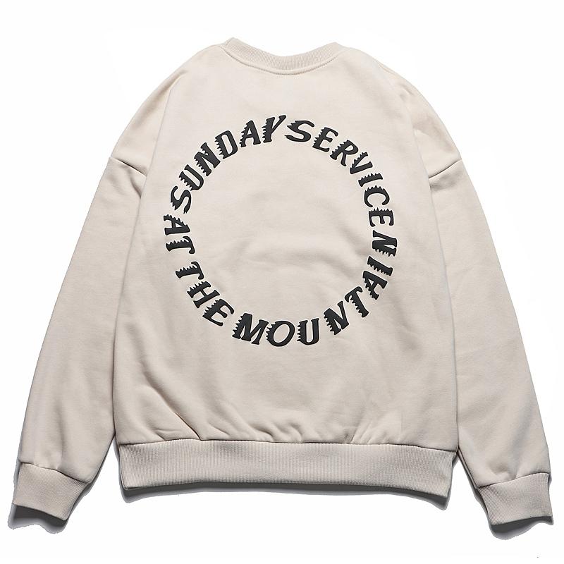 KANYE SUNDAY SERVICE CREWNECK 潮流 上衣 長袖 TEE-細節圖2