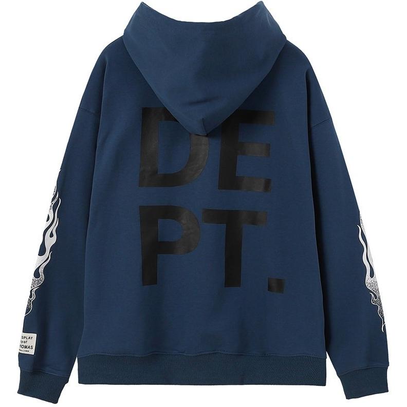 SWEATSHIRT HOODIE 火焰 字母 gallery dept 上衣 連帽 長袖 帽TEE-細節圖5