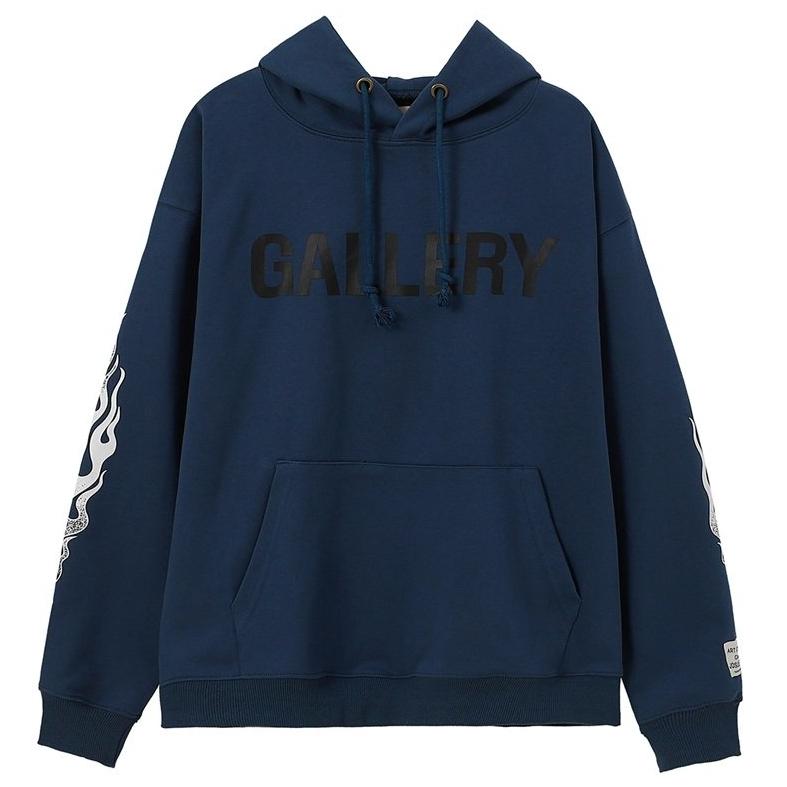 SWEATSHIRT HOODIE 火焰 字母 gallery dept 上衣 連帽 長袖 帽TEE-細節圖6