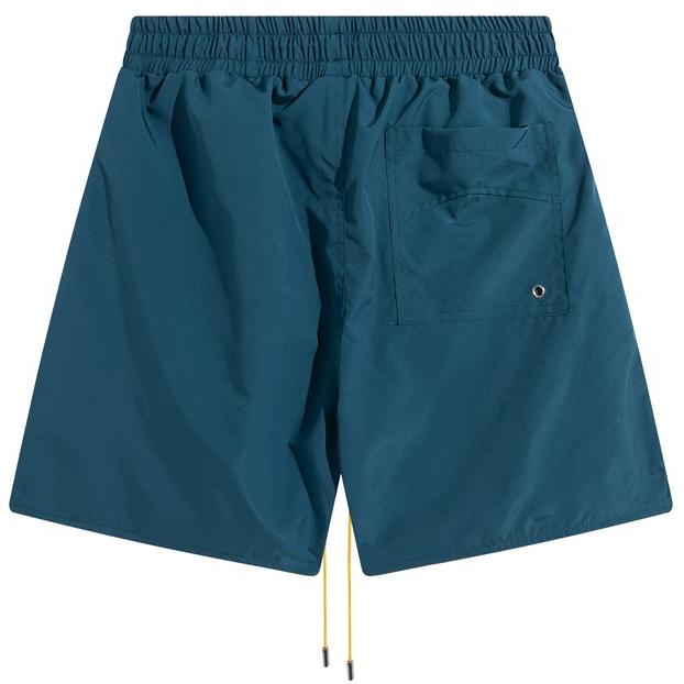 SHORTS 字母 刺繡 BERMUDA 潮流 休閒褲 沙灘褲 短褲-細節圖3