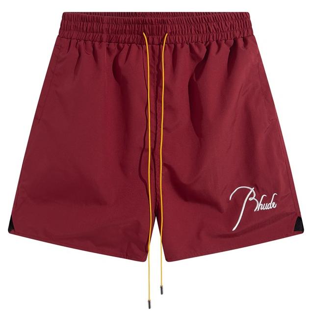 SHORTS 字母 刺繡 BERMUDA 潮流 休閒褲 沙灘褲 短褲-細節圖6