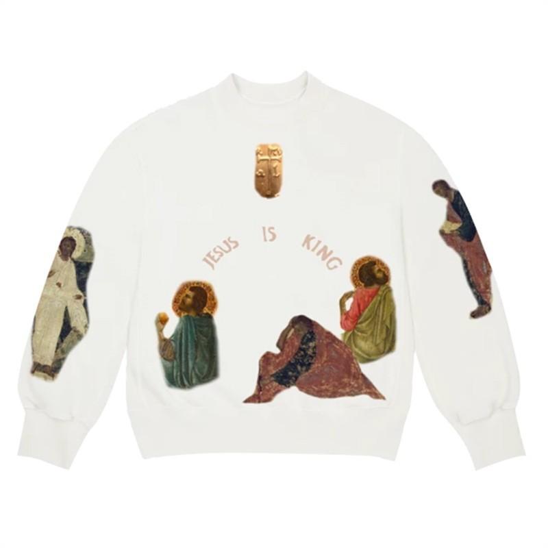 KANYE WEST JESUS IS KING CREWNECK 宗教 潮流 上衣 長袖 TEE-細節圖5