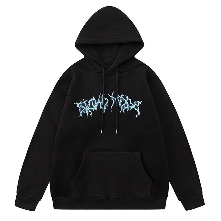 SWEATSHIRT HOODIE TRAVIS KANYE 閃電 字母 潮流 連帽 長袖 帽TEE-細節圖2