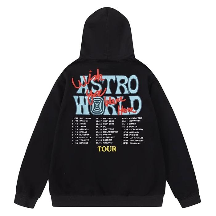 SWEATSHIRT HOODIE TRAVIS KANYE 閃電 字母 潮流 連帽 長袖 帽TEE-細節圖3