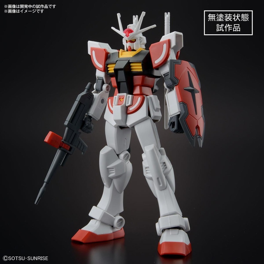 全新現貨 BANDAI 1/144 EG 鋼彈創鬥者 元宇宙 燦陽鋼彈 拉鋼彈 組裝模型-細節圖5