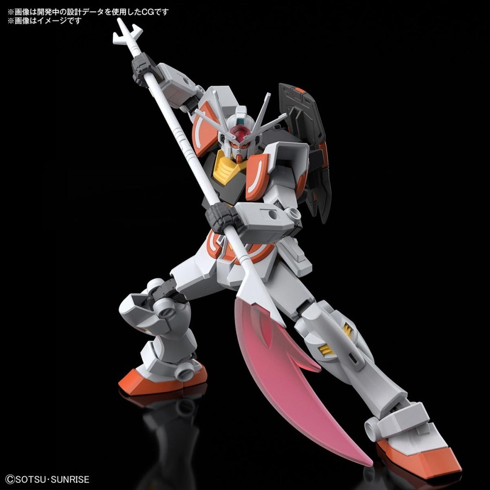 全新現貨 BANDAI 1/144 EG 鋼彈創鬥者 元宇宙 燦陽鋼彈 拉鋼彈 組裝模型-細節圖6