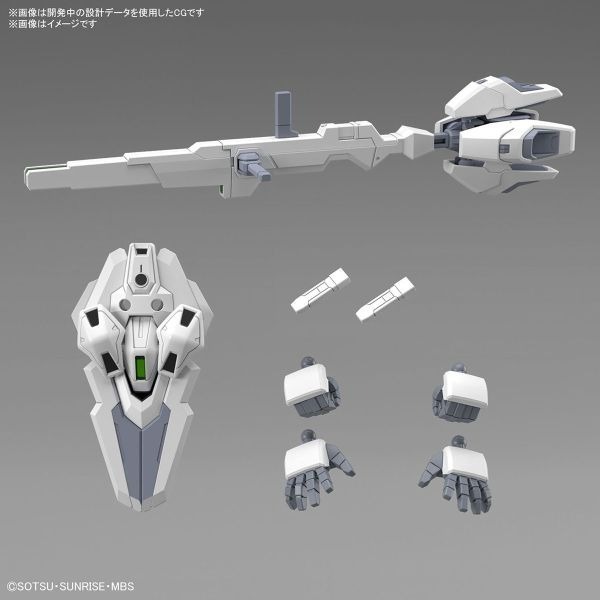 全新現貨 BANDAI SD鋼彈 SDCS 020 異靈鋼彈 水星的魔女 組裝模型-細節圖9