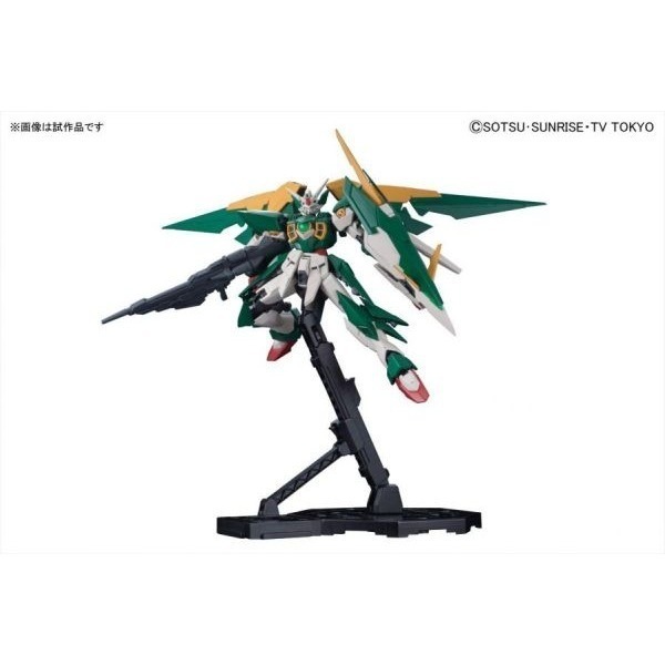 全新現貨 BANDAI 1/100 MG 鋼彈創鬥者 新生鳳凰 重生鳳凰 飛翼鋼彈 藍標-細節圖2