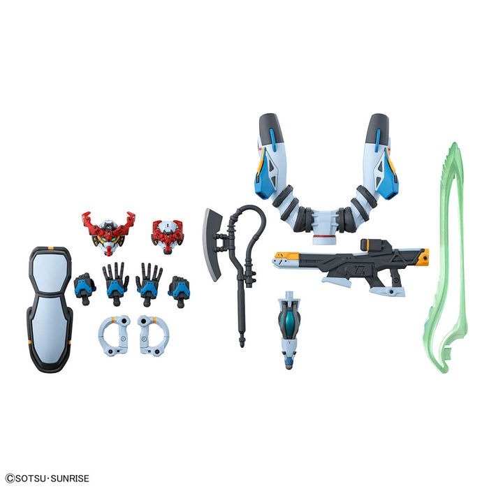 全新現貨 BANDAI 1/144 HG 機動戰士鋼彈 GQuuuuuuX 夸克斯 組裝模型-細節圖4