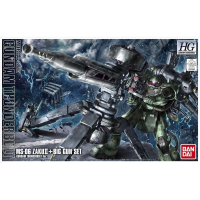 全新現貨 HG 1/144 MS-06 量產型薩克Ⅱ+大砲(雷霆宙域動畫配色Ver.)