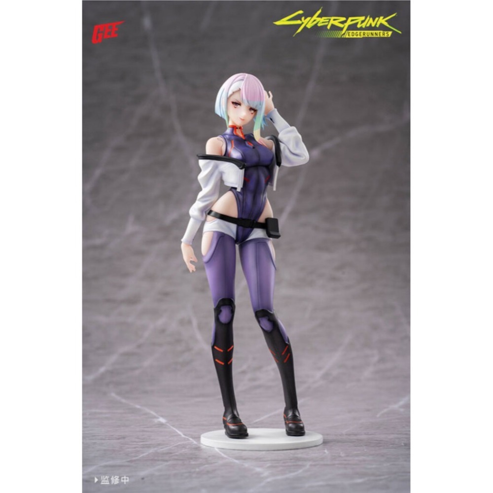 全新現貨 AniMester 大漫匠 1/7 電馭叛客 邊緣行者 露西 PVC 完成品-細節圖2