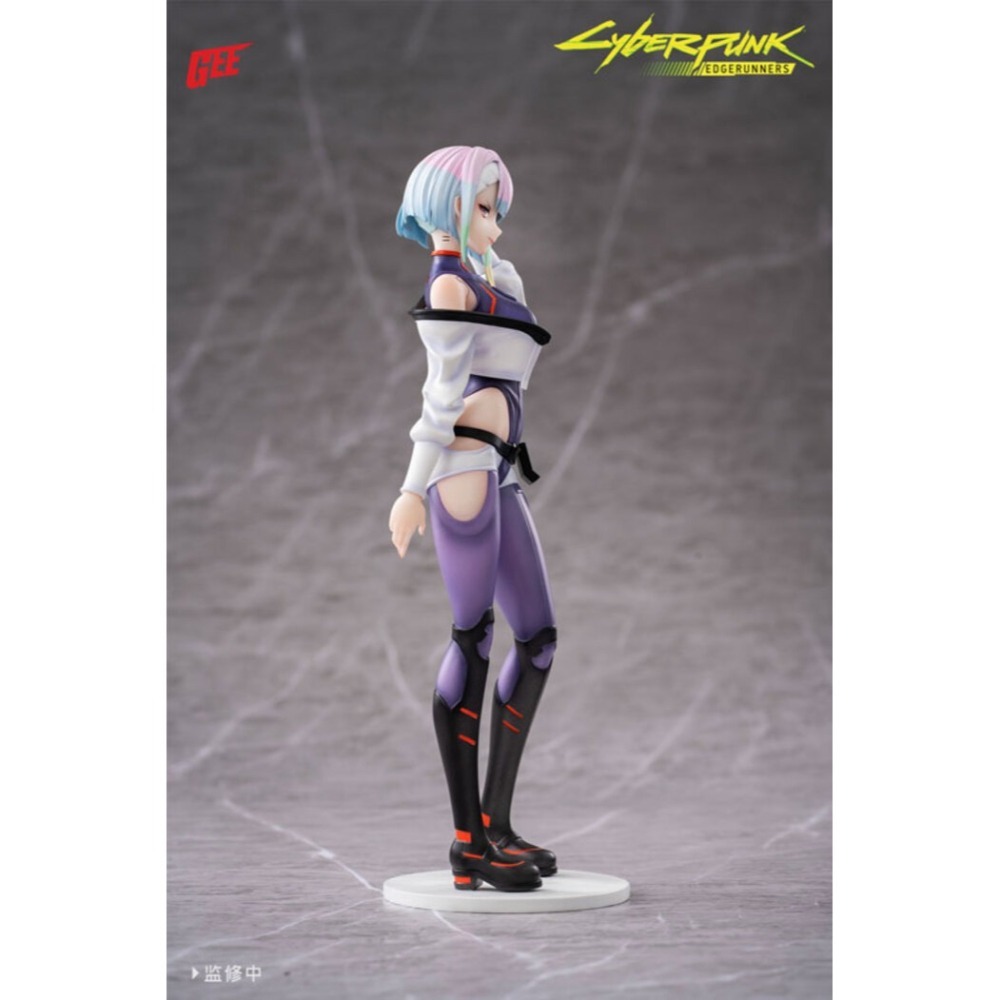 全新現貨 AniMester 大漫匠 1/7 電馭叛客 邊緣行者 露西 PVC 完成品-細節圖3