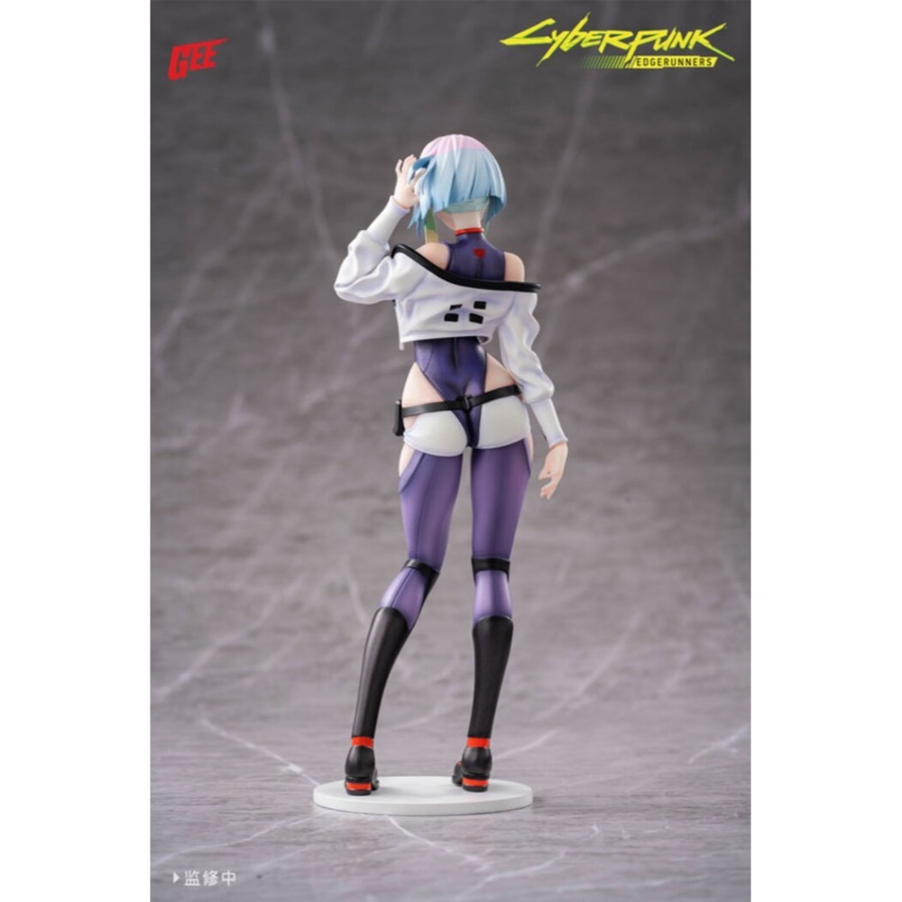 全新現貨 AniMester 大漫匠 1/7 電馭叛客 邊緣行者 露西 PVC 完成品-細節圖4