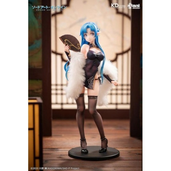 全新現貨 AniMester 大漫匠 x KDcolle 1/7 刀劍神域 · 亞絲娜 水精靈 旗袍Ver. PVC-細節圖6
