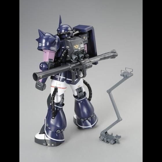 全新現貨PB MG 1/100 MS-06S ZAKUII BLACK TRI-STARS CUSTOM VER2.0-細節圖6