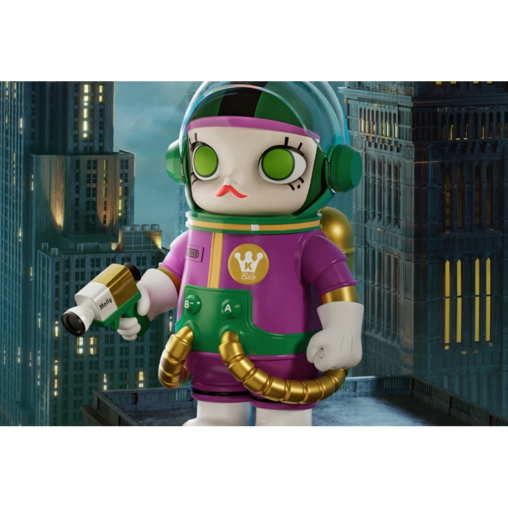 全新現貨 POPMART 泡泡瑪特 MOLLY 400% 小丑 官方正版-細節圖2