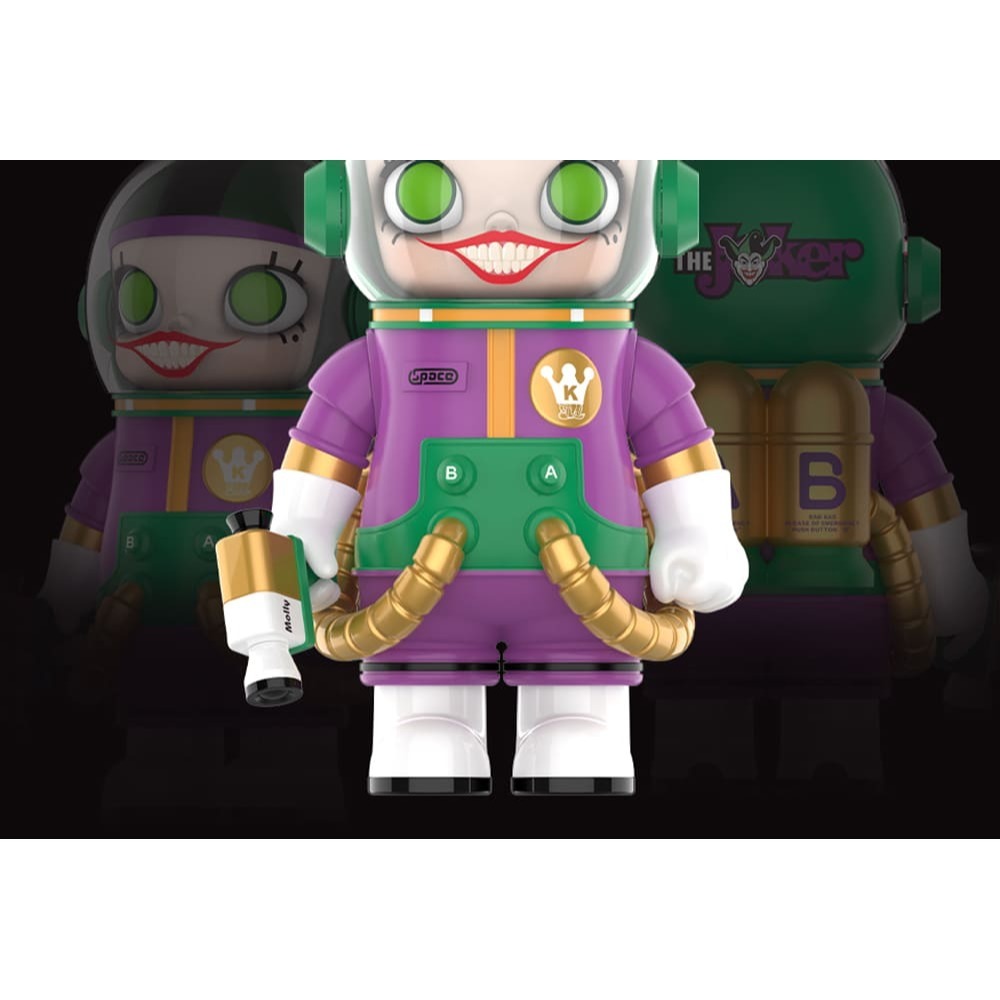 全新現貨 POPMART 泡泡瑪特 MOLLY 400% 小丑 官方正版-細節圖3