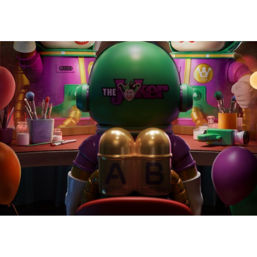 全新現貨 POPMART 泡泡瑪特 MOLLY 400% 小丑 官方正版-細節圖8