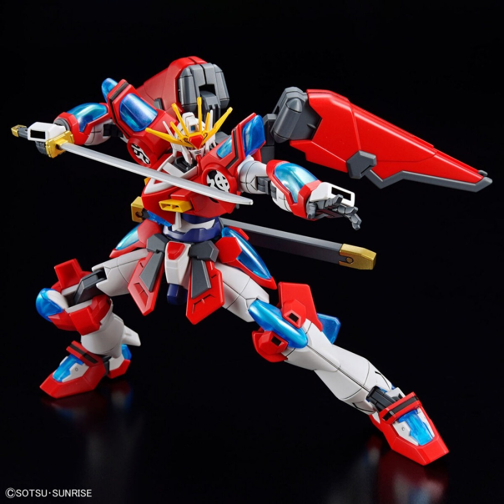 全新現貨 HG 1/144 鋼彈創鬥元宇宙 神燃燒鋼彈-細節圖2
