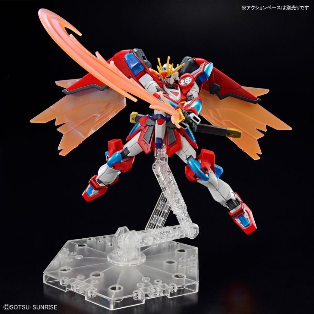 全新現貨 HG 1/144 鋼彈創鬥元宇宙 神燃燒鋼彈-細節圖4