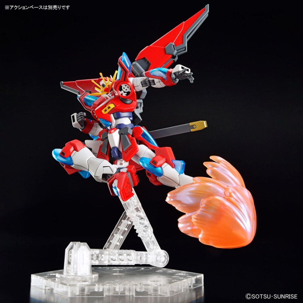 全新現貨 HG 1/144 鋼彈創鬥元宇宙 神燃燒鋼彈-細節圖5