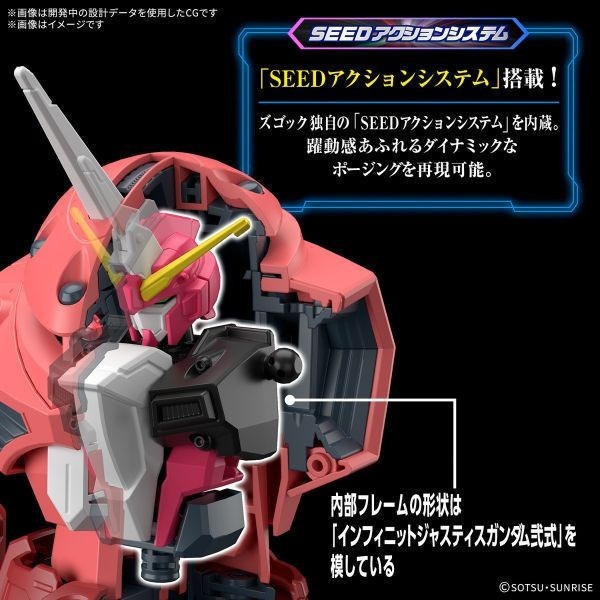 全新現貨 HG 1/144 鋼彈SEED 茲寇克 SEED FREEDOM-細節圖5
