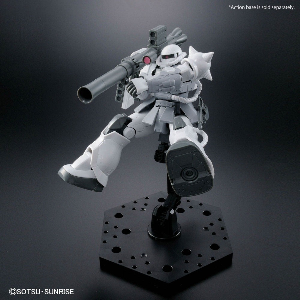 全新現貨 HG 1/144 薩克Ⅱ TYPE C-6/R6 (自由上色模型) TGB限定 Zaku II-細節圖4