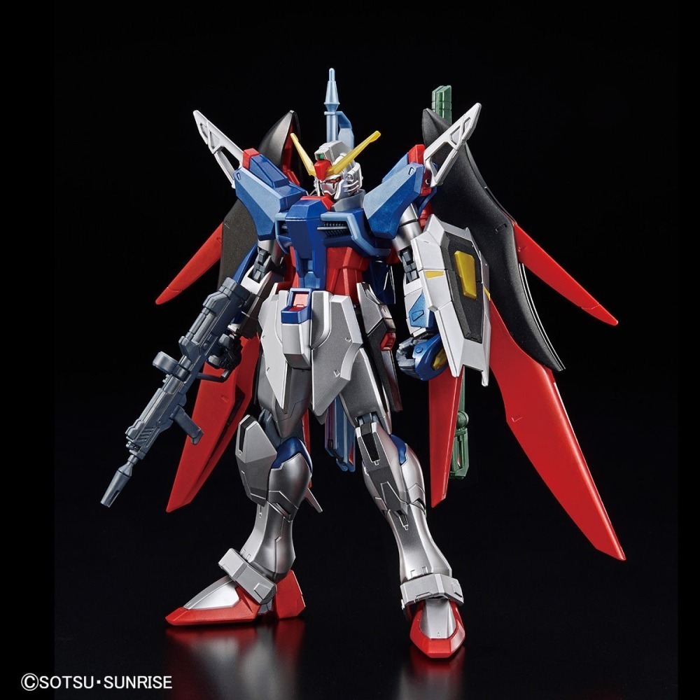 全新現貨 台場限定 HG 1/144 命運鋼彈 特殊鍍膜版 TGB限定 鋼彈SEED-細節圖2
