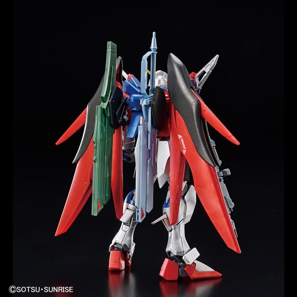 全新現貨 台場限定 HG 1/144 命運鋼彈 特殊鍍膜版 TGB限定 鋼彈SEED-細節圖3