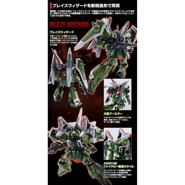 全新現貨 PB限定 MG 1/100 BLAZE ZAKU PHANTOM 瞬發型薩克 幽靈 迪安卡專用機-細節圖3
