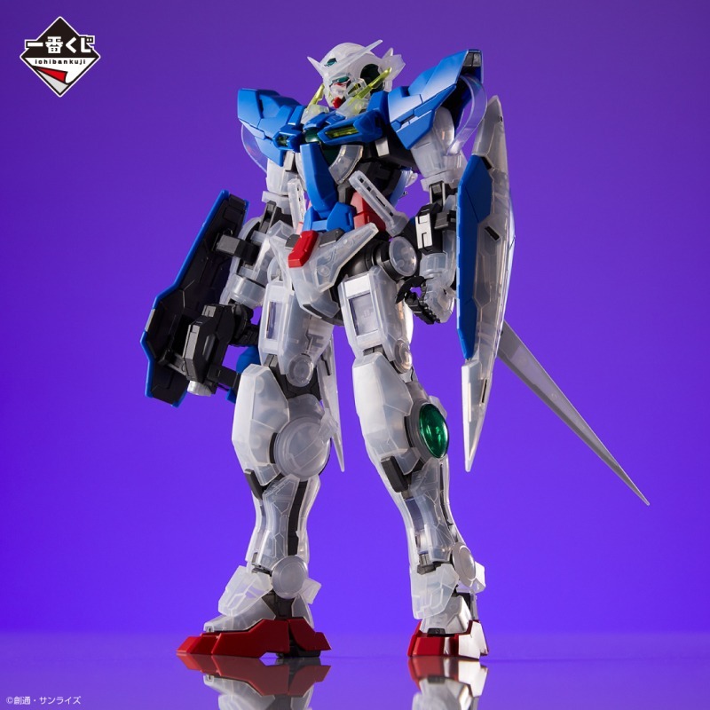 全新現貨 一番賞 MG 1/100 最後賞 能天使 鋼彈 EXIA 彩透版本 Solid Clear Another-細節圖2