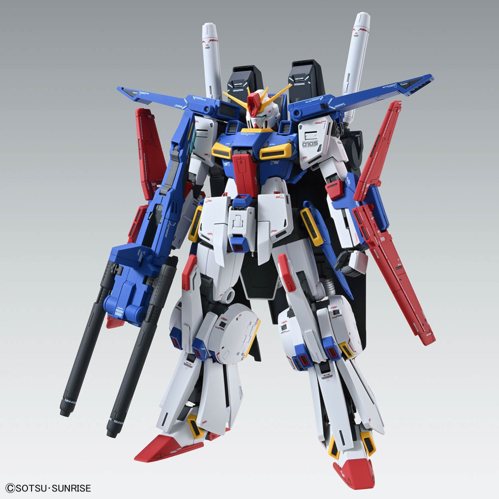 全新現貨 萬代 MG 1/100 鋼彈ZZ 全裝甲型ZZ鋼彈 Ver.Ka (盒損)-細節圖5