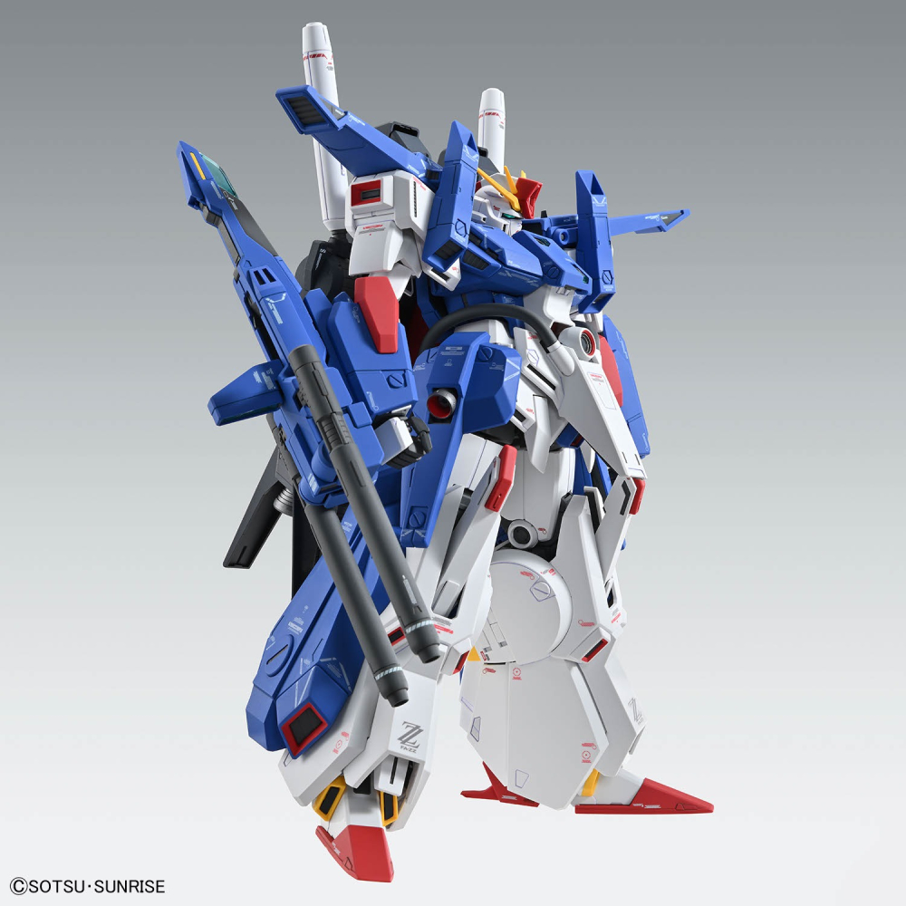 全新現貨 萬代 MG 1/100 鋼彈ZZ 全裝甲型ZZ鋼彈 Ver.Ka (盒損)-細節圖7