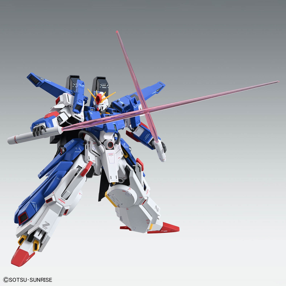 全新現貨 萬代 MG 1/100 鋼彈ZZ 全裝甲型ZZ鋼彈 Ver.Ka (盒損)-細節圖8