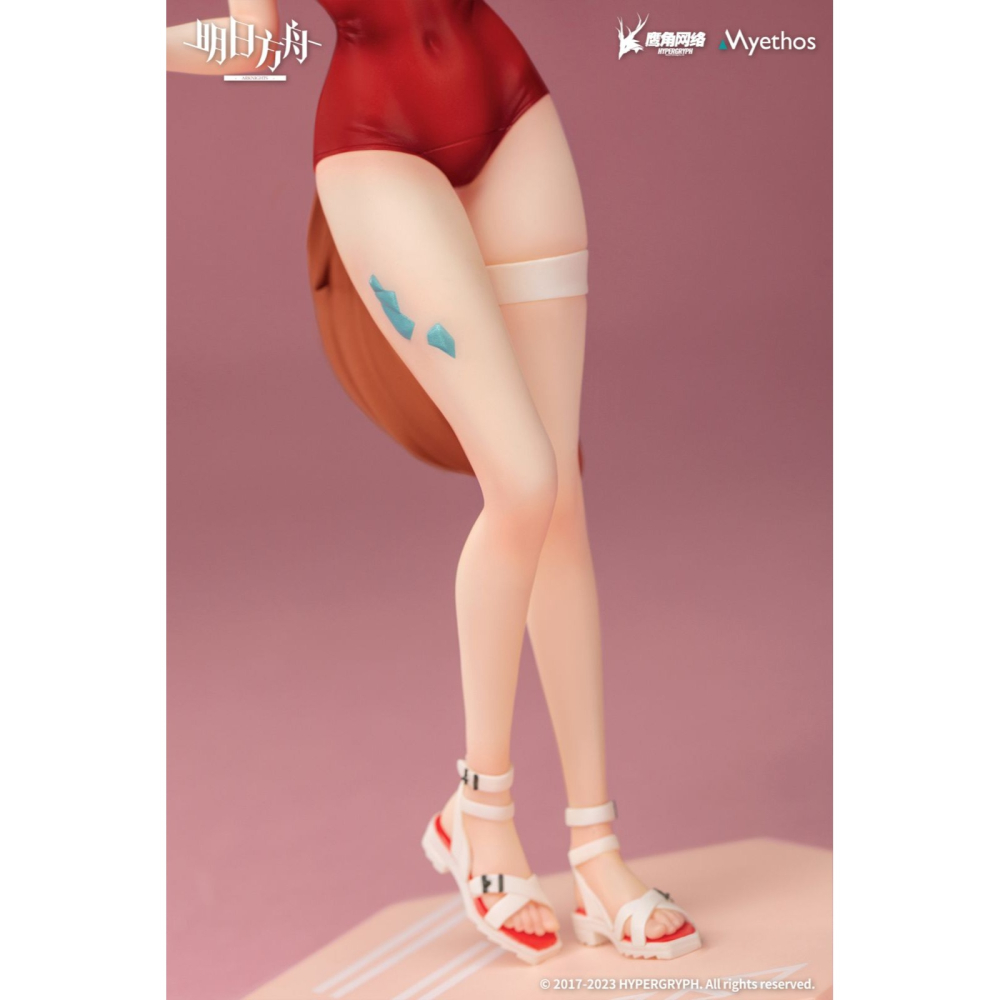 全新現貨 Myethos 1/10 Gift+ 明日方舟 安潔莉娜 夏日ver. PVC 公仔-細節圖5