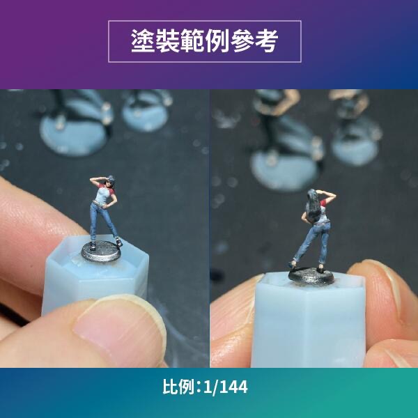 白色木馬號企劃模型 WBP0001 阿帕契姊 1/35 1/48 1/72 1/144 需自行塗裝-細節圖5