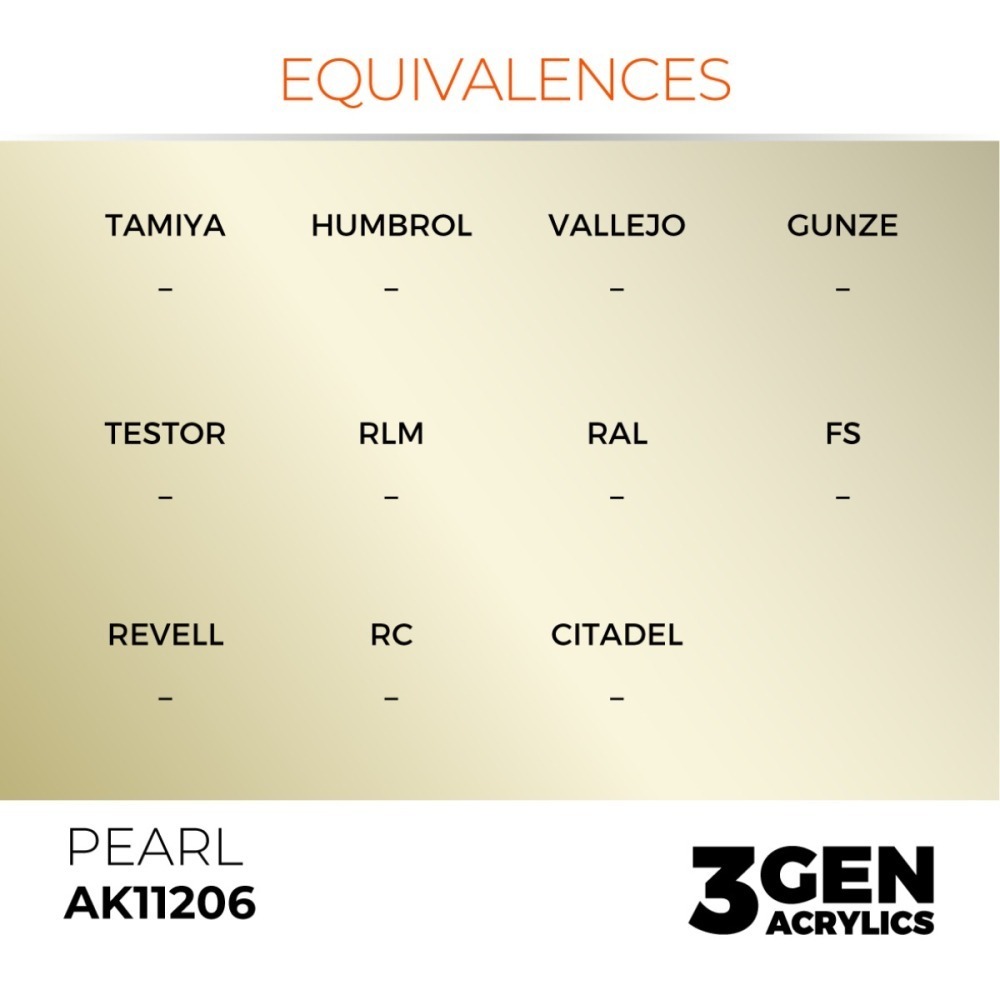 西班牙 AK 3GEN 第三代水性壓克力顏料 珠光色 PEARL AK11206 METALLIC 金屬色-細節圖4