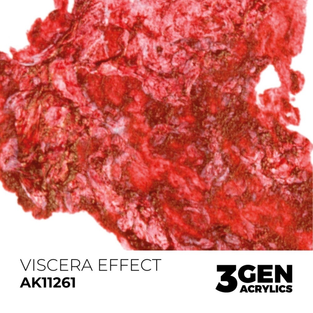 西班牙 AK 3GEN 第三代水性壓克力顏料 臟器特效 VISCERA EFFECT AK11261-細節圖3