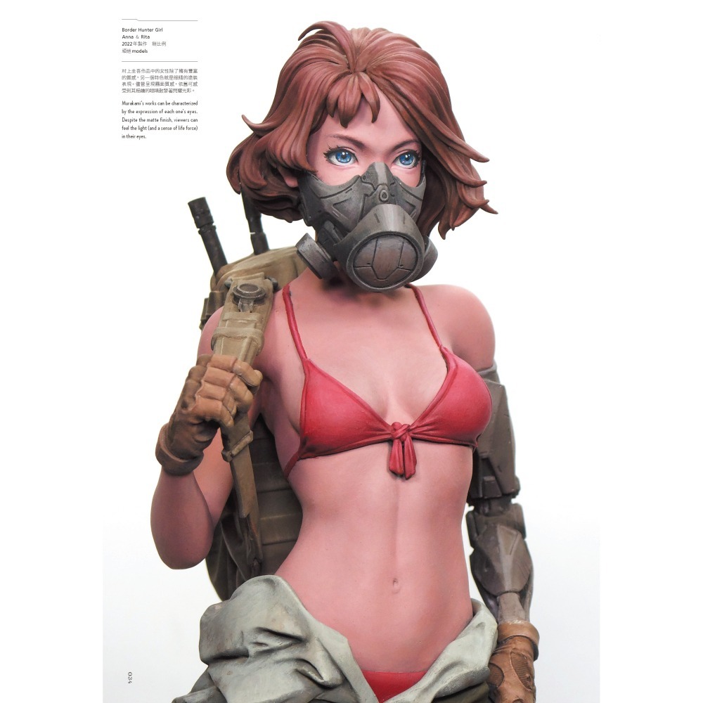 (預購) 北星 00019-12 村上圭吾人物模型塗裝筆記-細節圖5