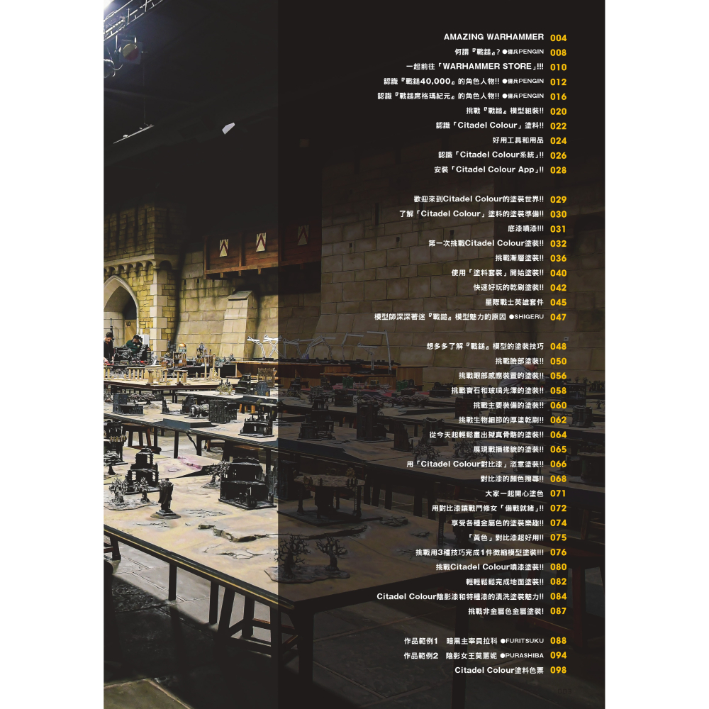 北星 00019-18 戰鎚模型製作入門指南-細節圖2