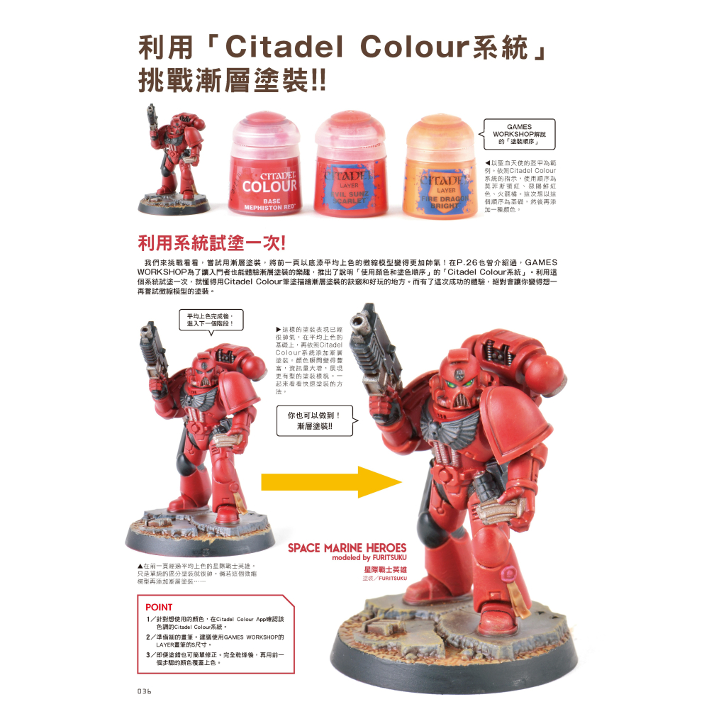 北星 00019-18 戰鎚模型製作入門指南-細節圖5