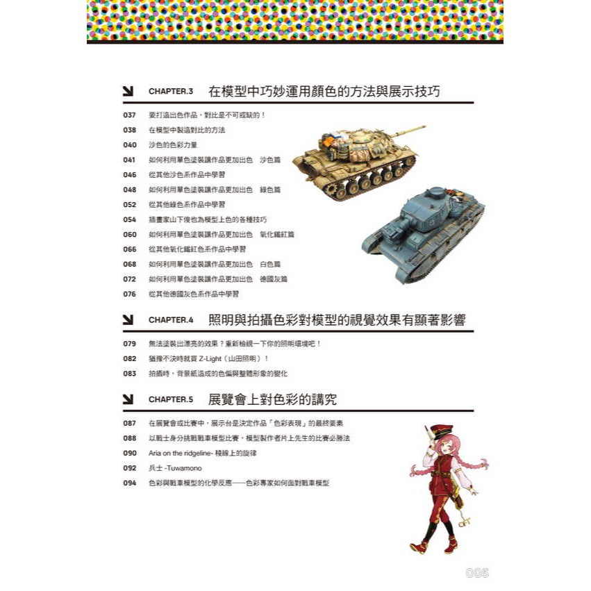 北星 00019-42 戰車模型單色塗裝指南-細節圖3