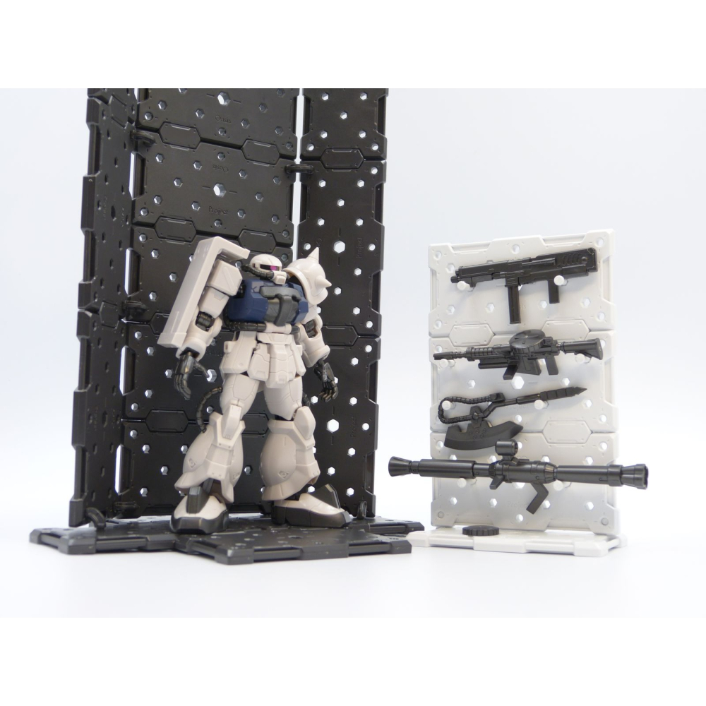 模型綠洲 系統格納庫 GPS 模型公仔適用 可自由擴充 深灰/灰白 簡配/豪華組可選-細節圖8