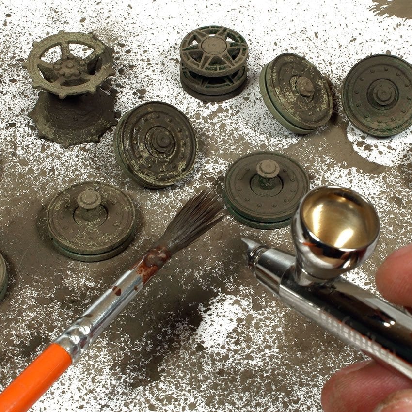 AK interactive 濕泥 100ml 飛濺效果 場景膏 AK8026-細節圖3